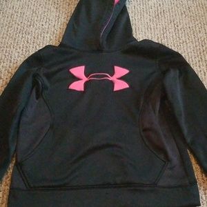 Girls youth medium under armour hoodie